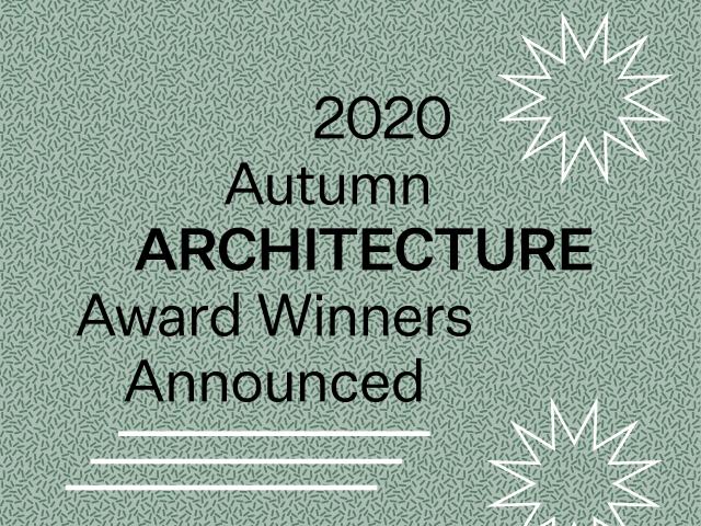Architecture Autumn 2020 Awards Graphic