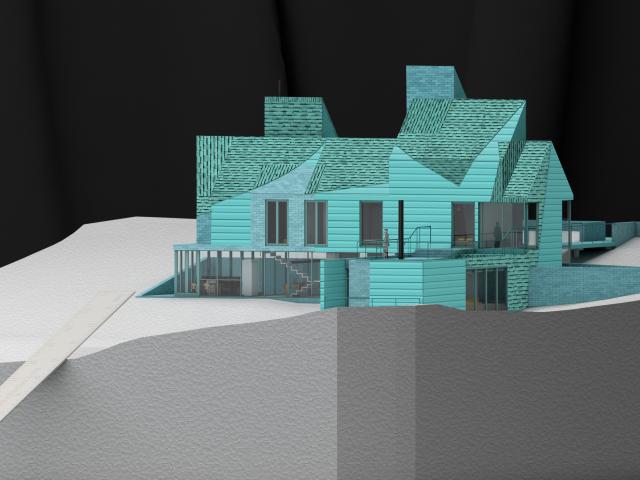 Architecture model by Moones Mirbeygi